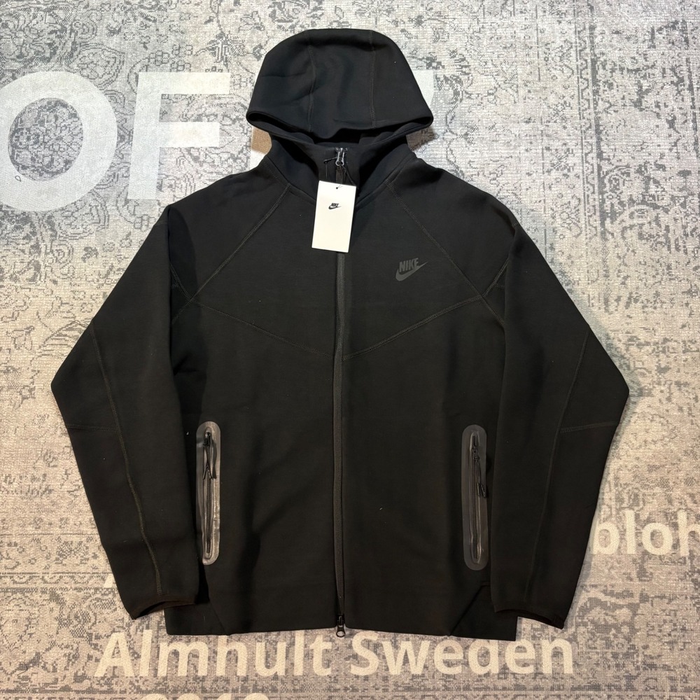 Nike Tech Fleece Windrunner Full-Zip Hoodie Black FB7921-010 Mens M